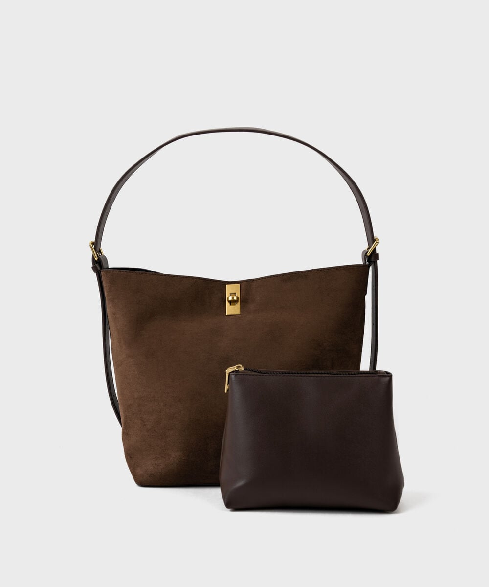 BROWN CROSSBODY BAG — Sapphire