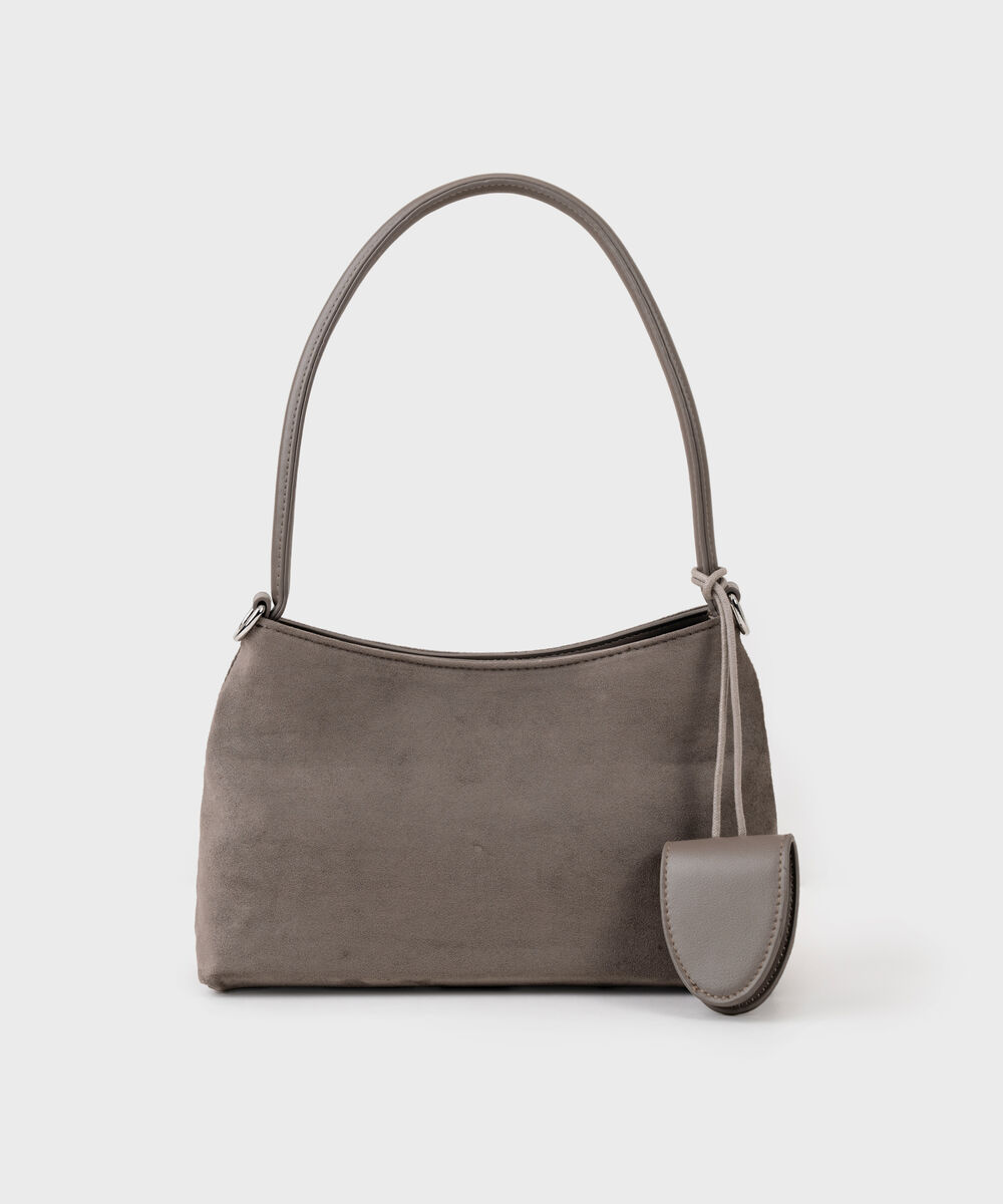 Taupe Shoulder Bag — Sapphire view 3