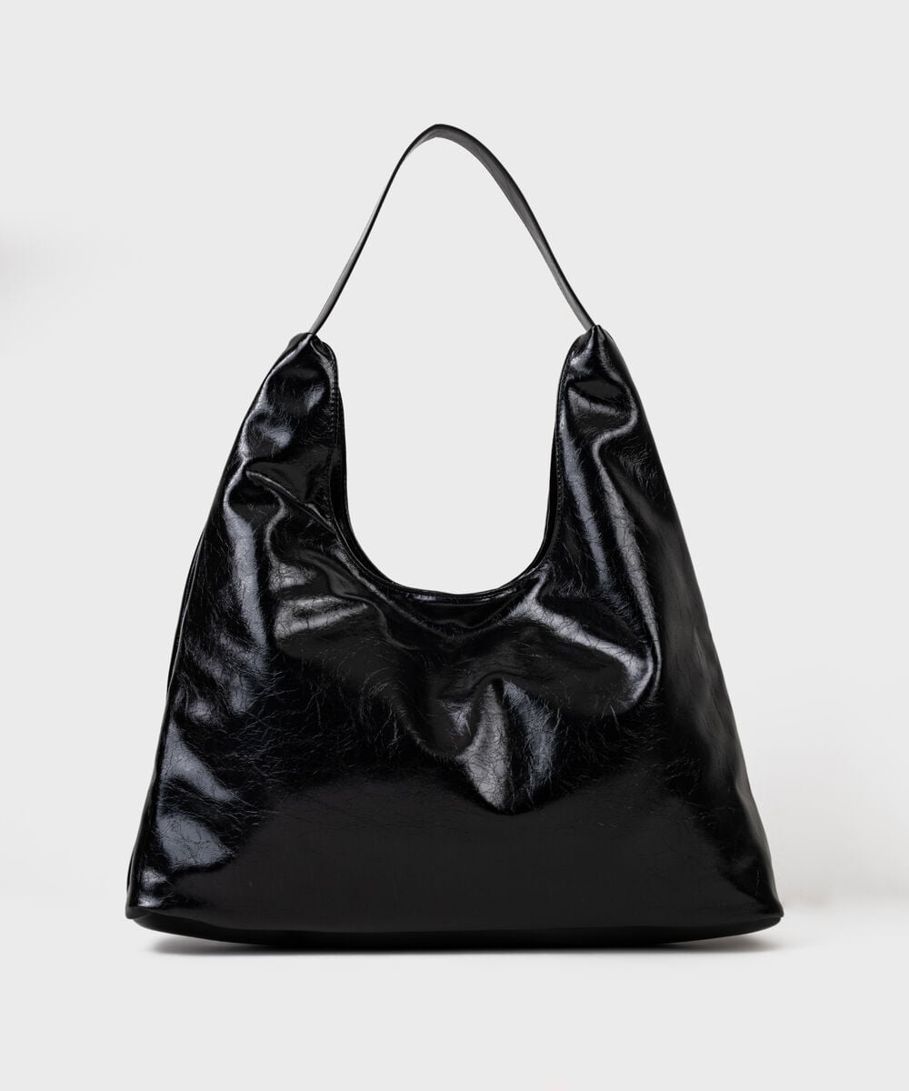 Black Tote Bag — Sapphire