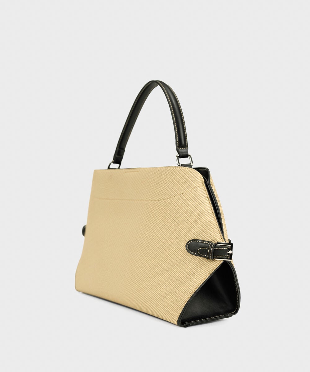 Two Tone Tote Bag — Sapphire