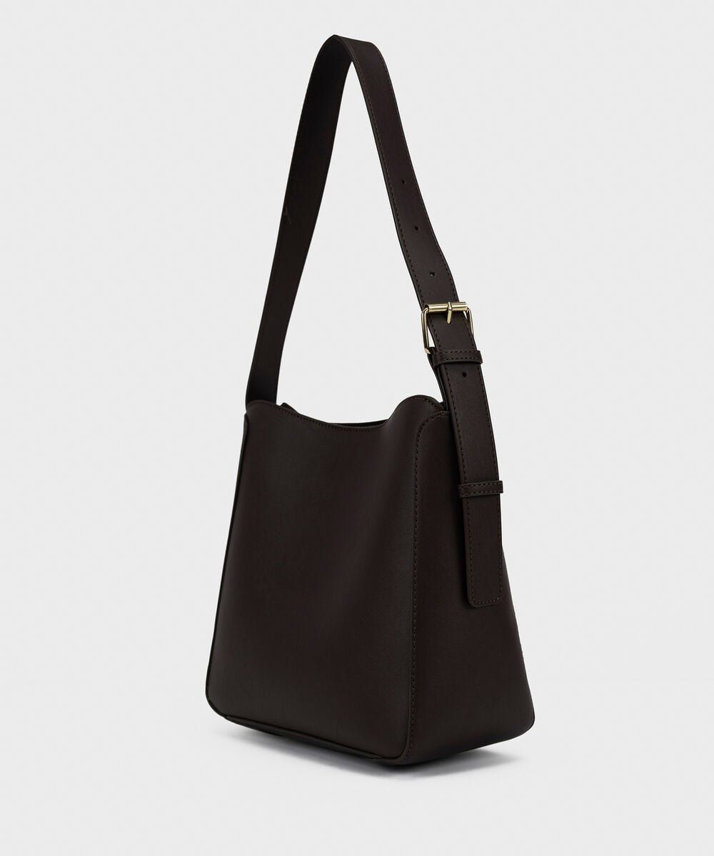 Brown Shoulder Bag — Sapphire view 3