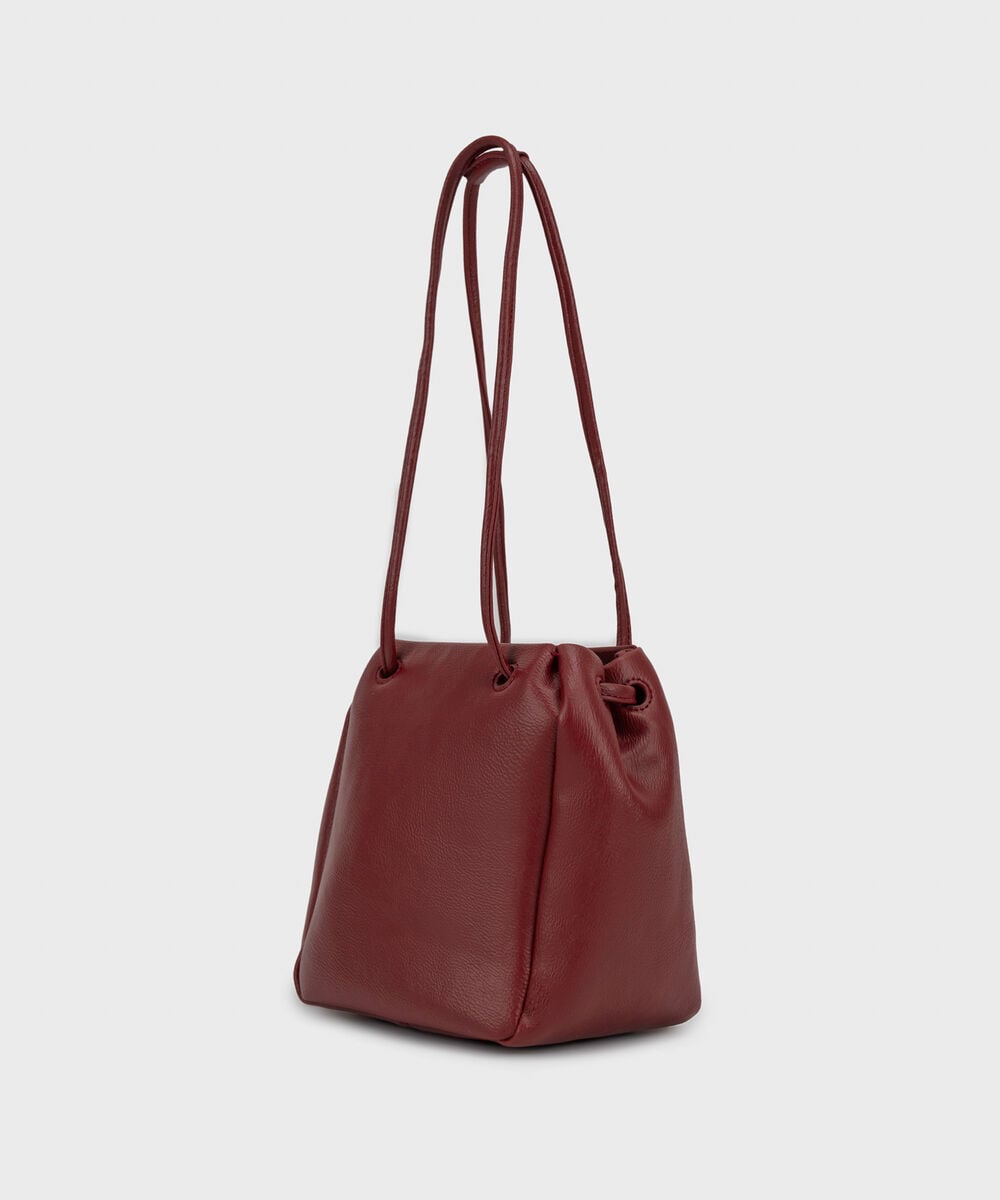 Red Bucket Bag — Sapphire view 3