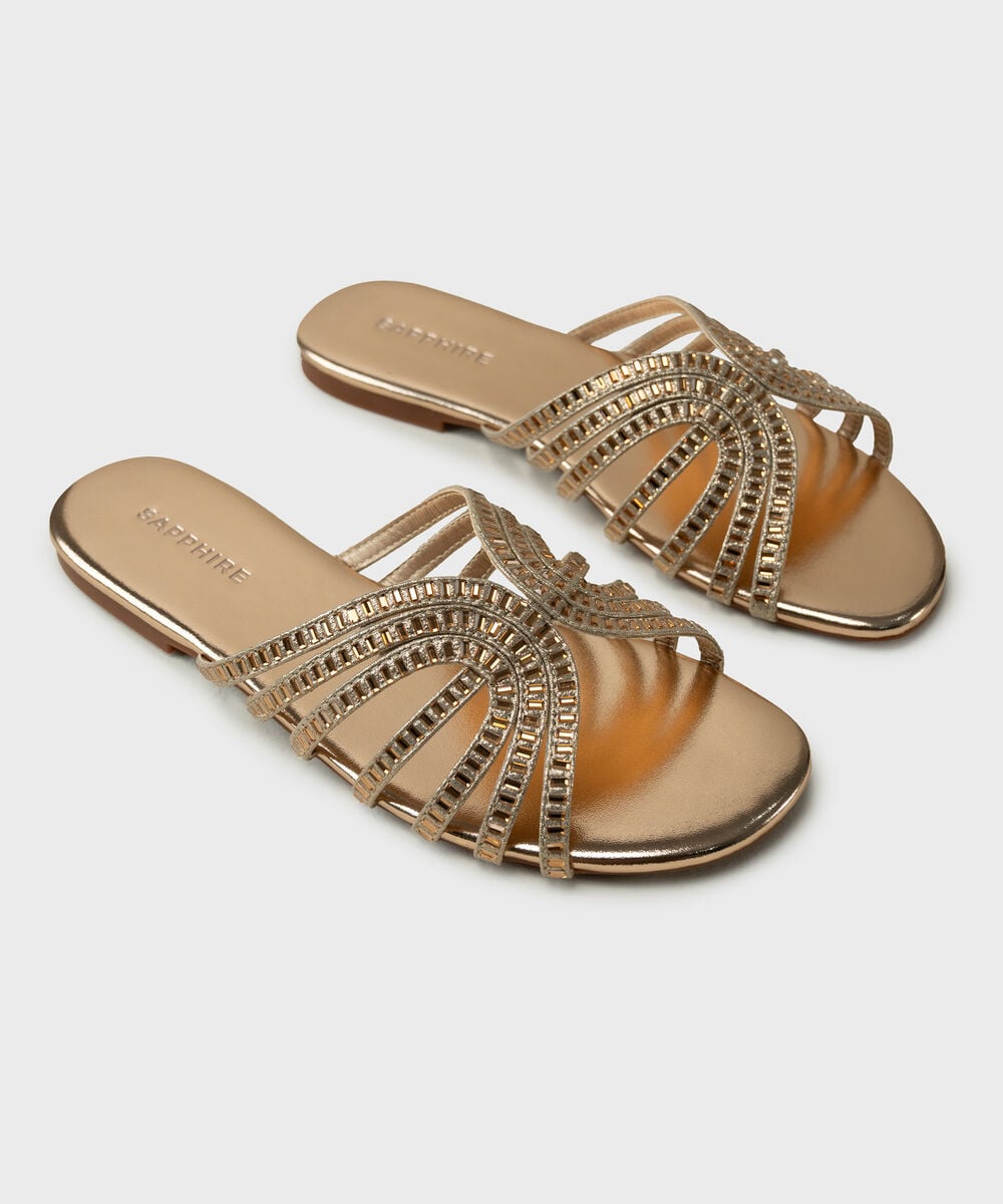Rose Gold Flats — Sapphire view 3
