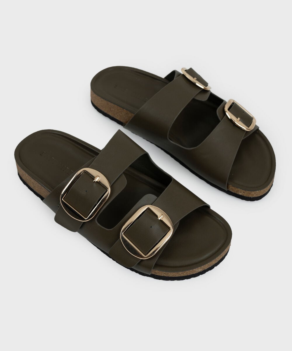 GREEN SANDALS — Sapphire