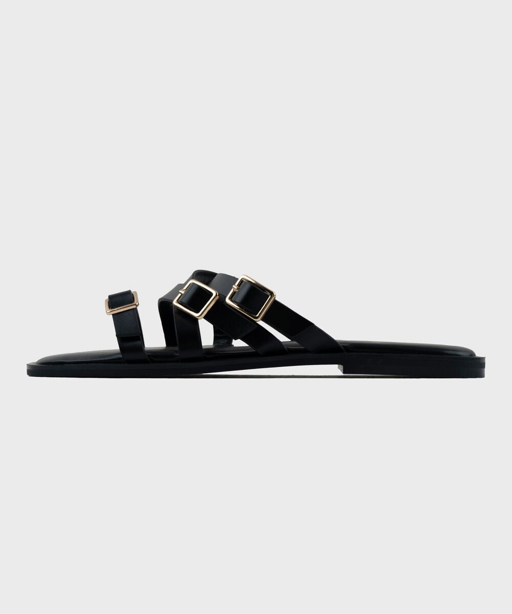 Black Sandals — Sapphire