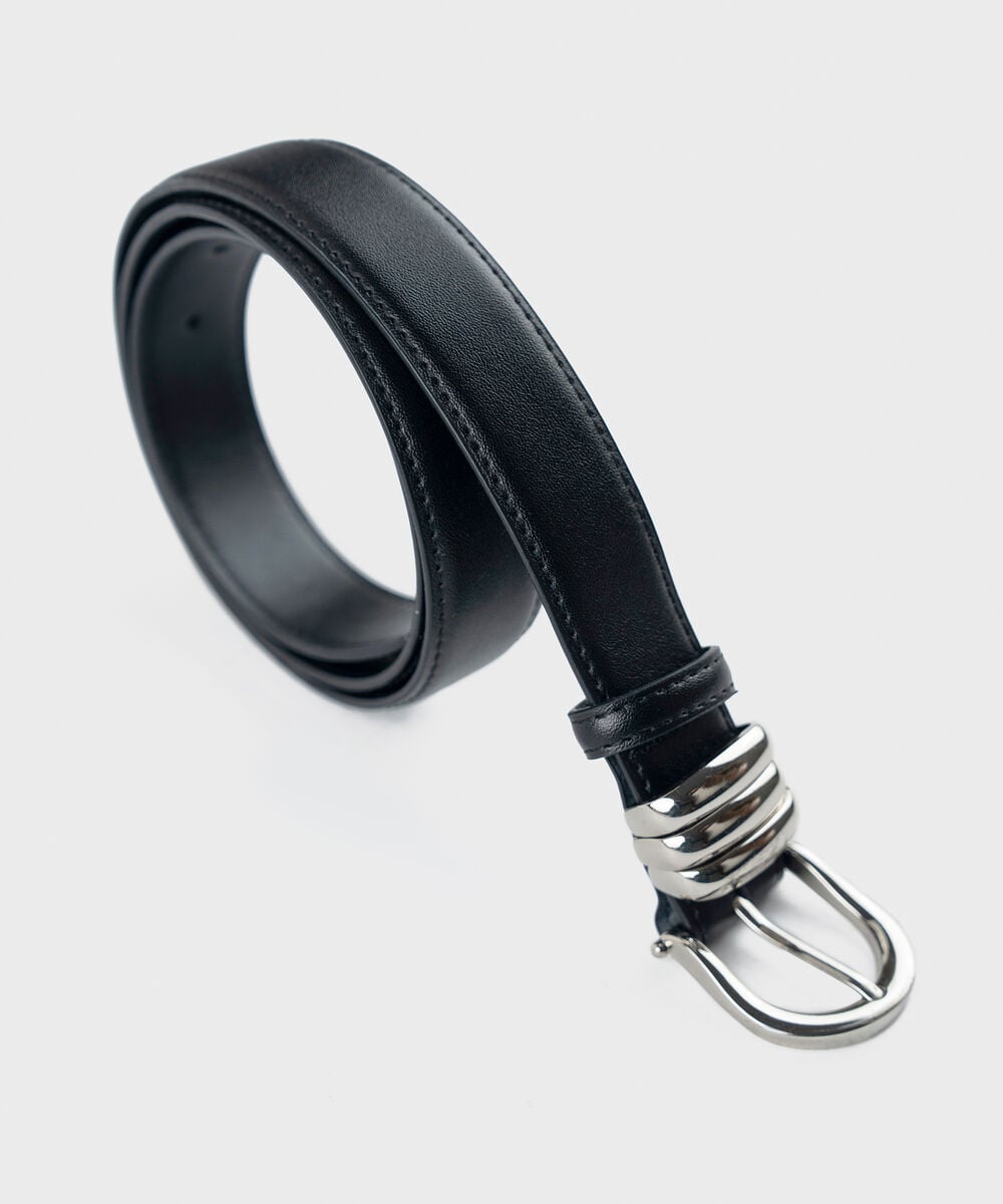 Leather Belt — Sapphire