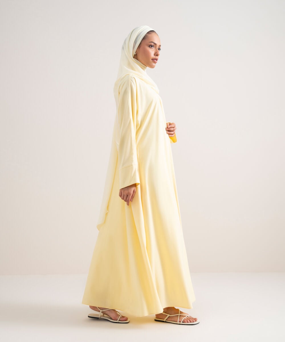 Button Through Kimono Abaya โ Sapphire view 3