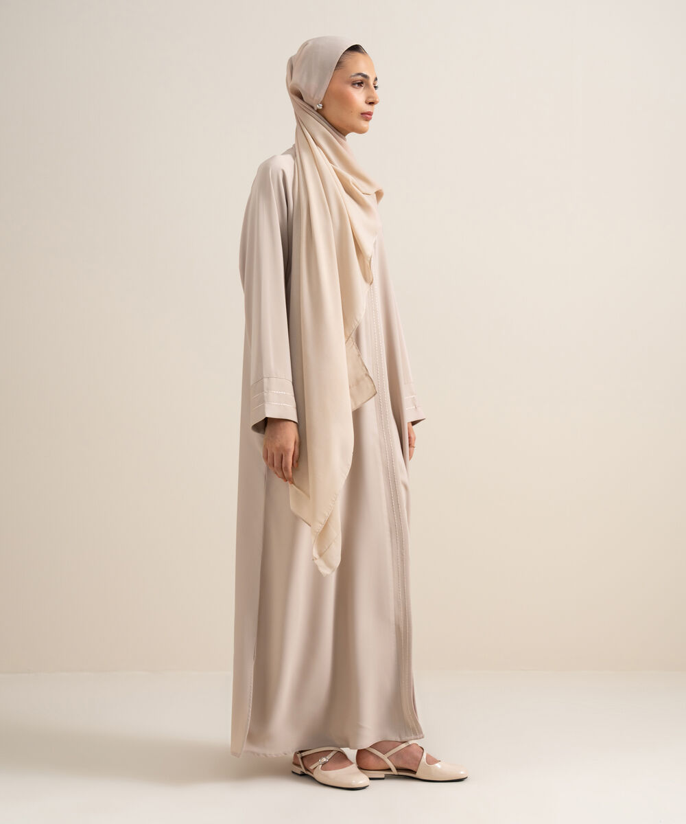 Raglan Abaya โ Sapphire view 3