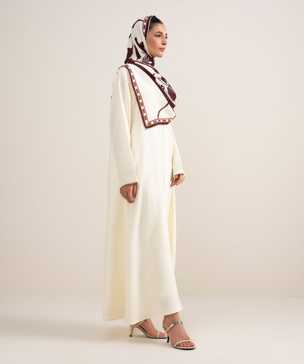 Regular Abaya Set — Sapphire view 3