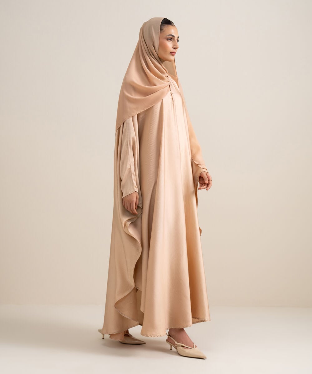 Kaftan Abaya Set โ Sapphire view 3