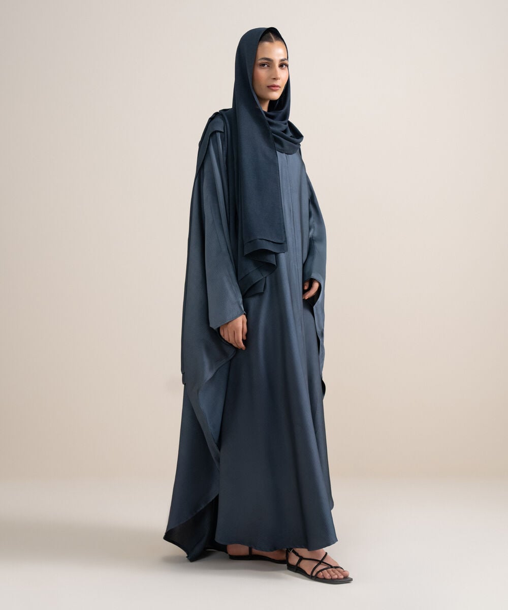 Kaftan Abaya Set โ Sapphire view 3