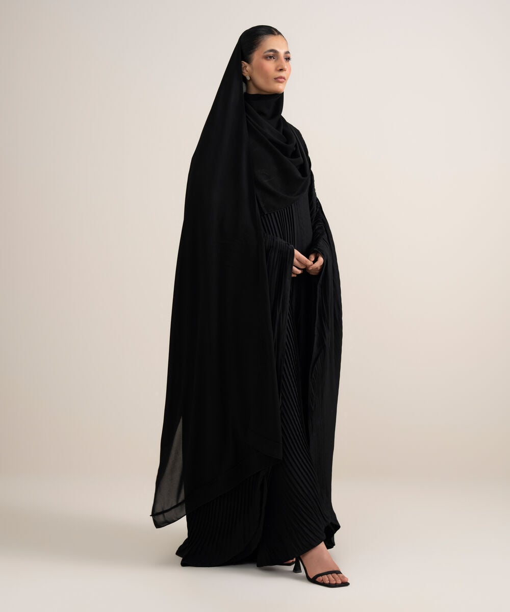 Kaftan Abaya Set โ Sapphire view 3