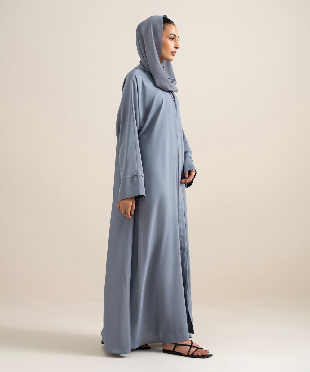 Kimono Abaya Set — Sapphire view 3