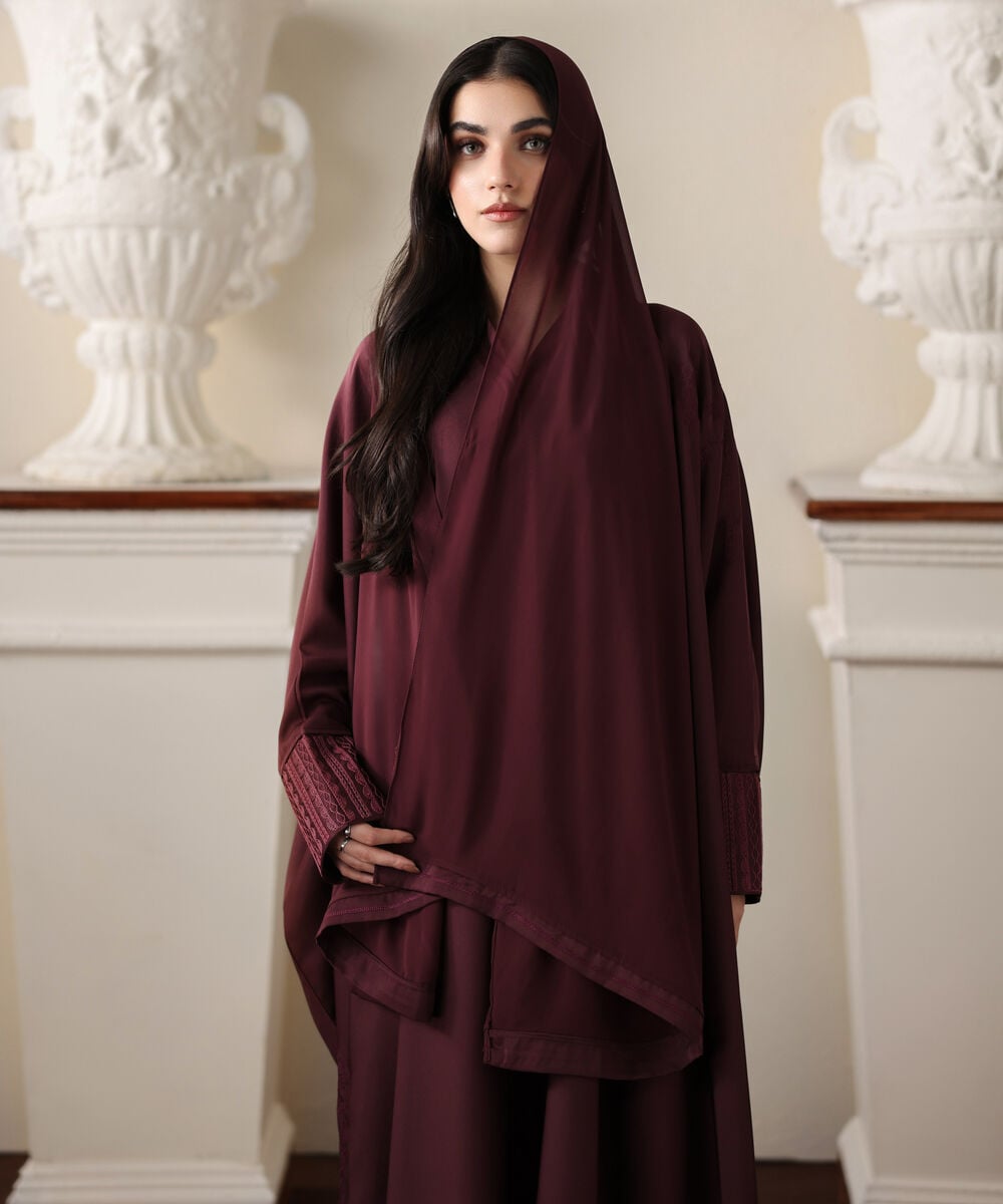 Kaftan Abaya Set โ Sapphire view 3