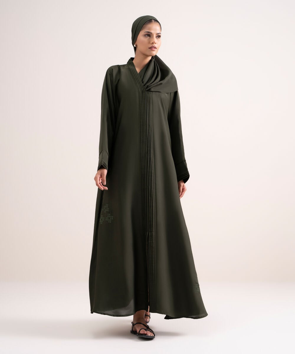 Kimono Abaya Set — Sapphire