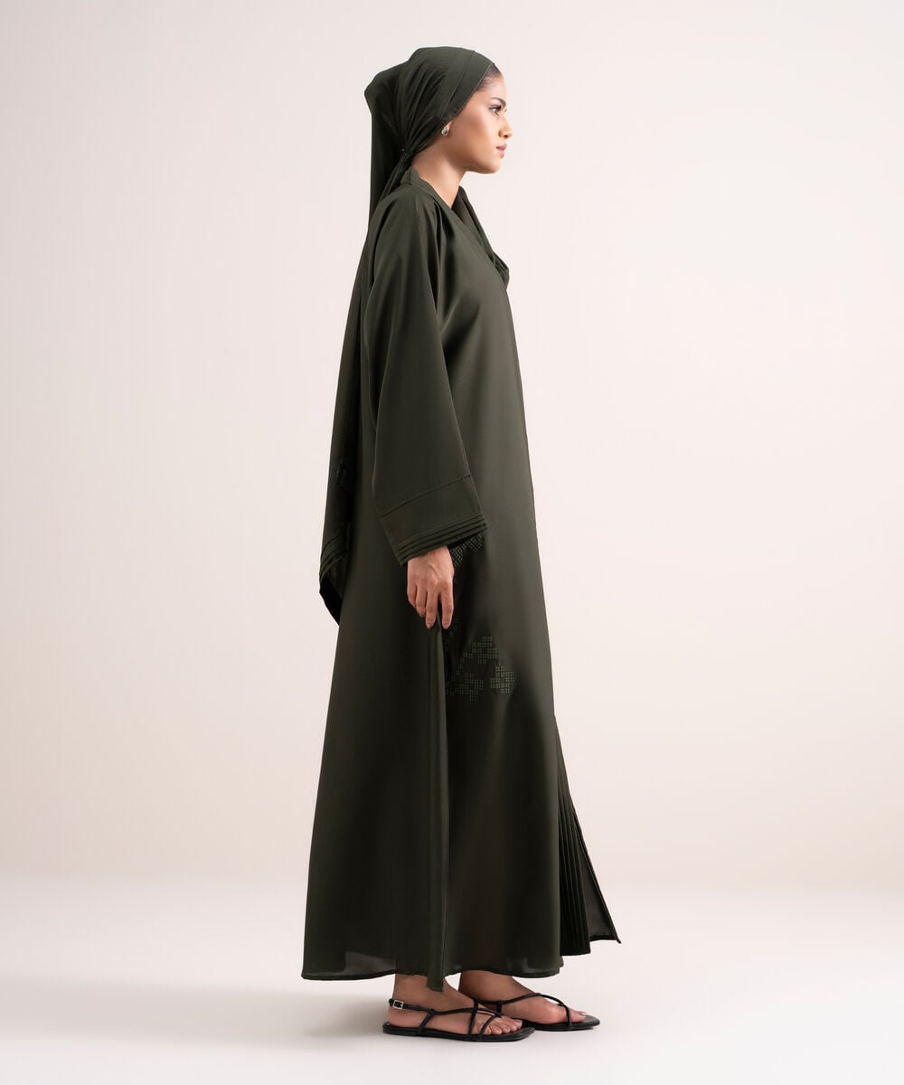 Kimono Abaya Set โ Sapphire view 3
