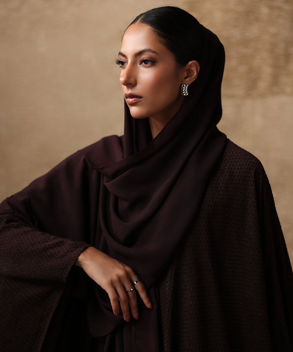 Kaftan Abaya Set โ Sapphire view 3