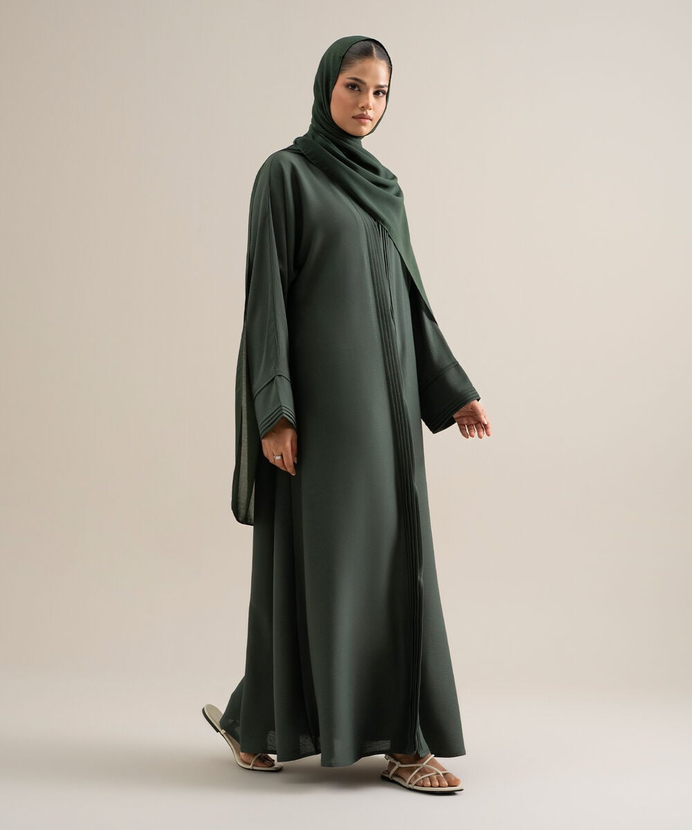 Kimono Abaya Set — Sapphire