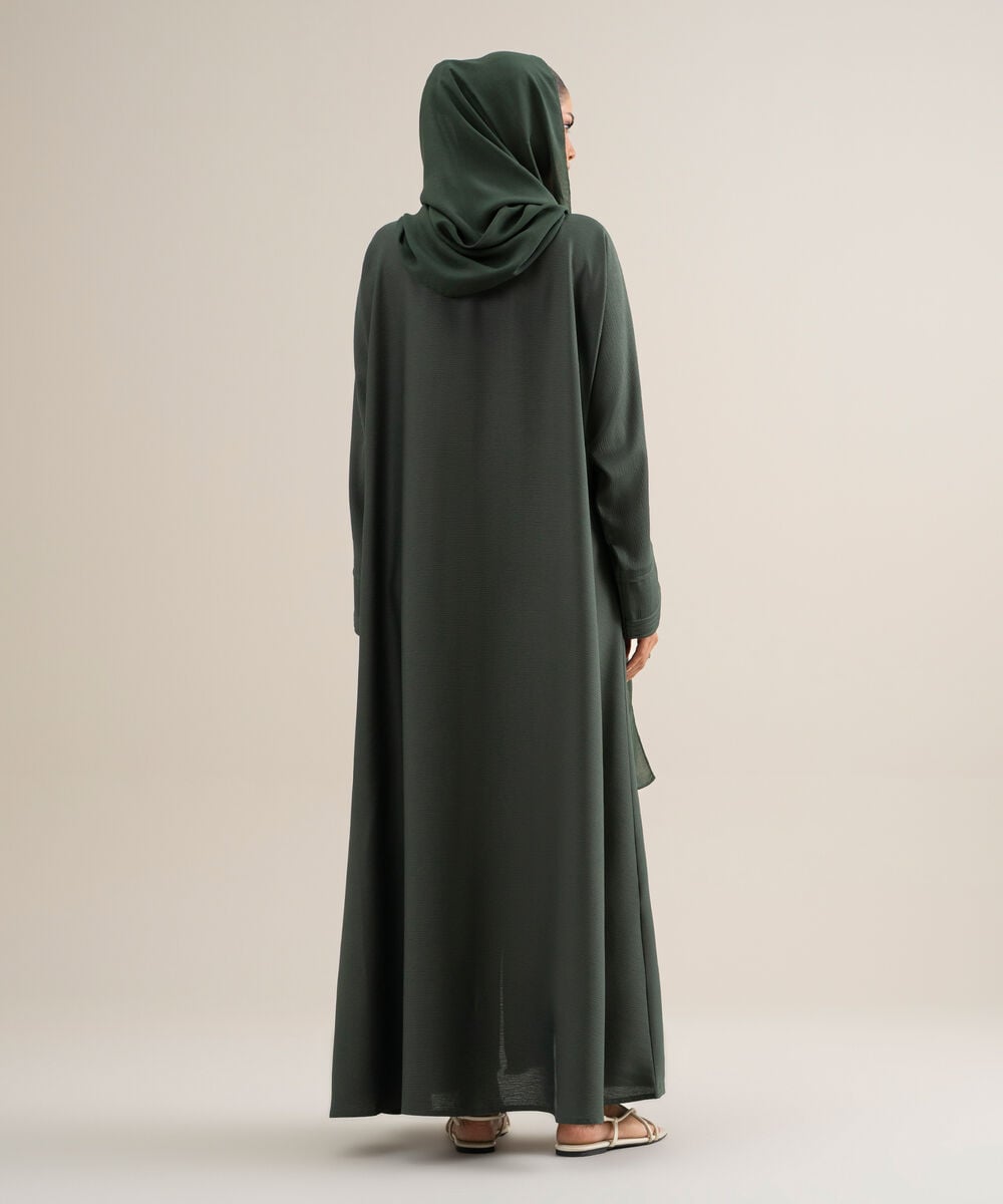 Kimono Abaya Set โ Sapphire view 3