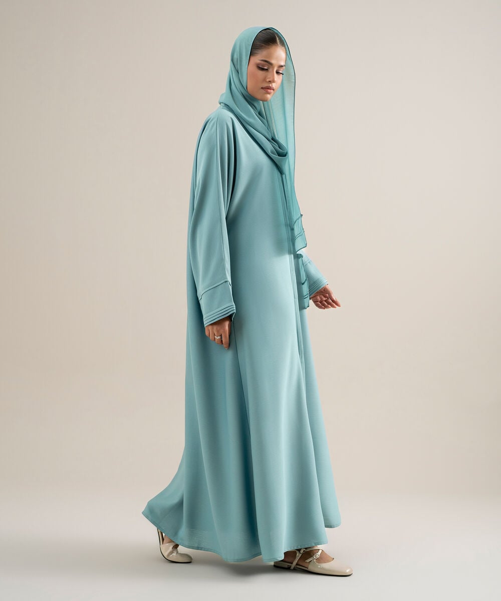 Kimono Abaya Set โ Sapphire view 3