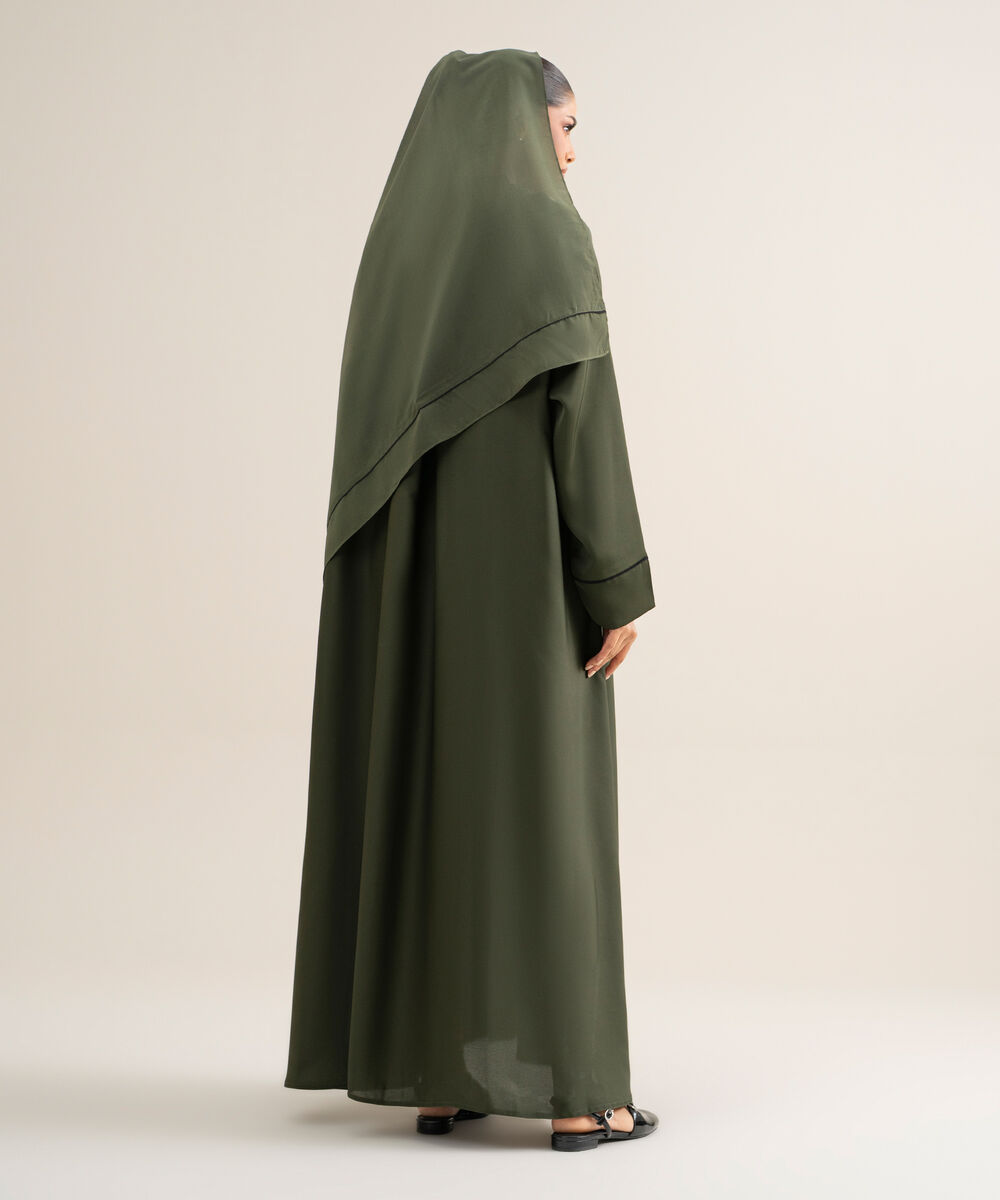 Raglan Abaya Set — Sapphire view 3