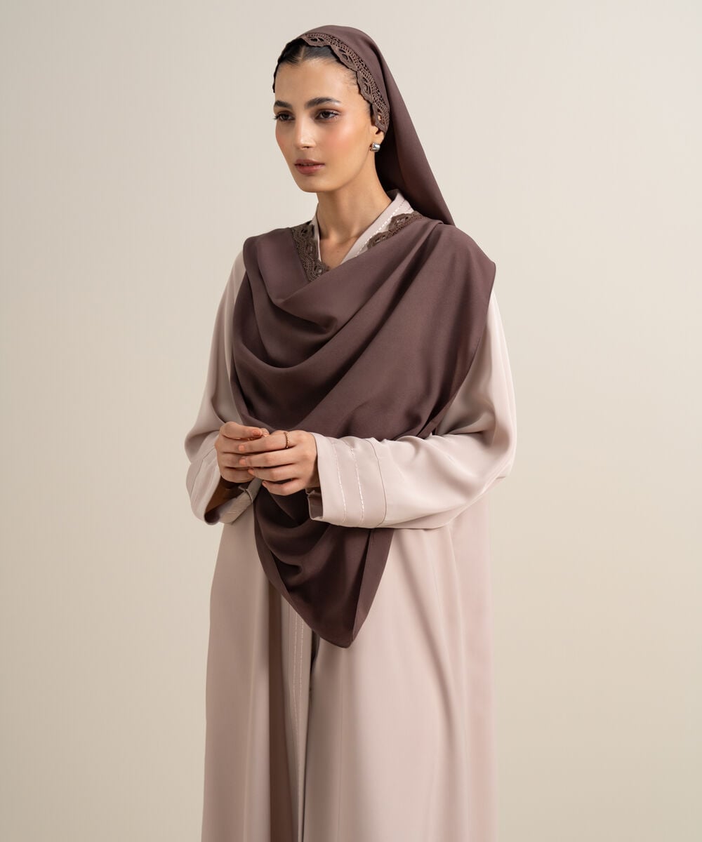 Basic Hijab — Sapphire view 3