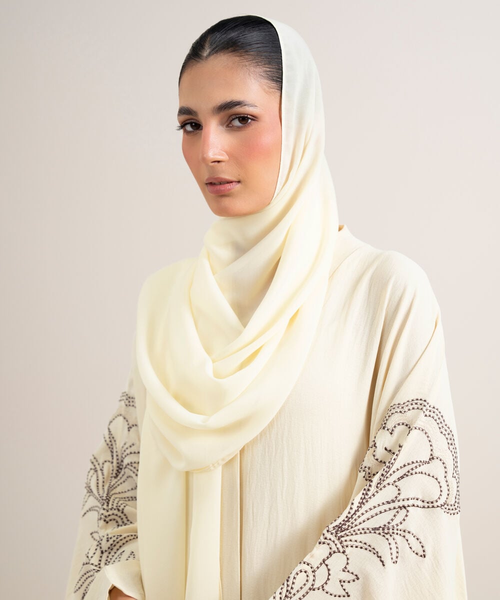 Basic Hijab — Sapphire view 3