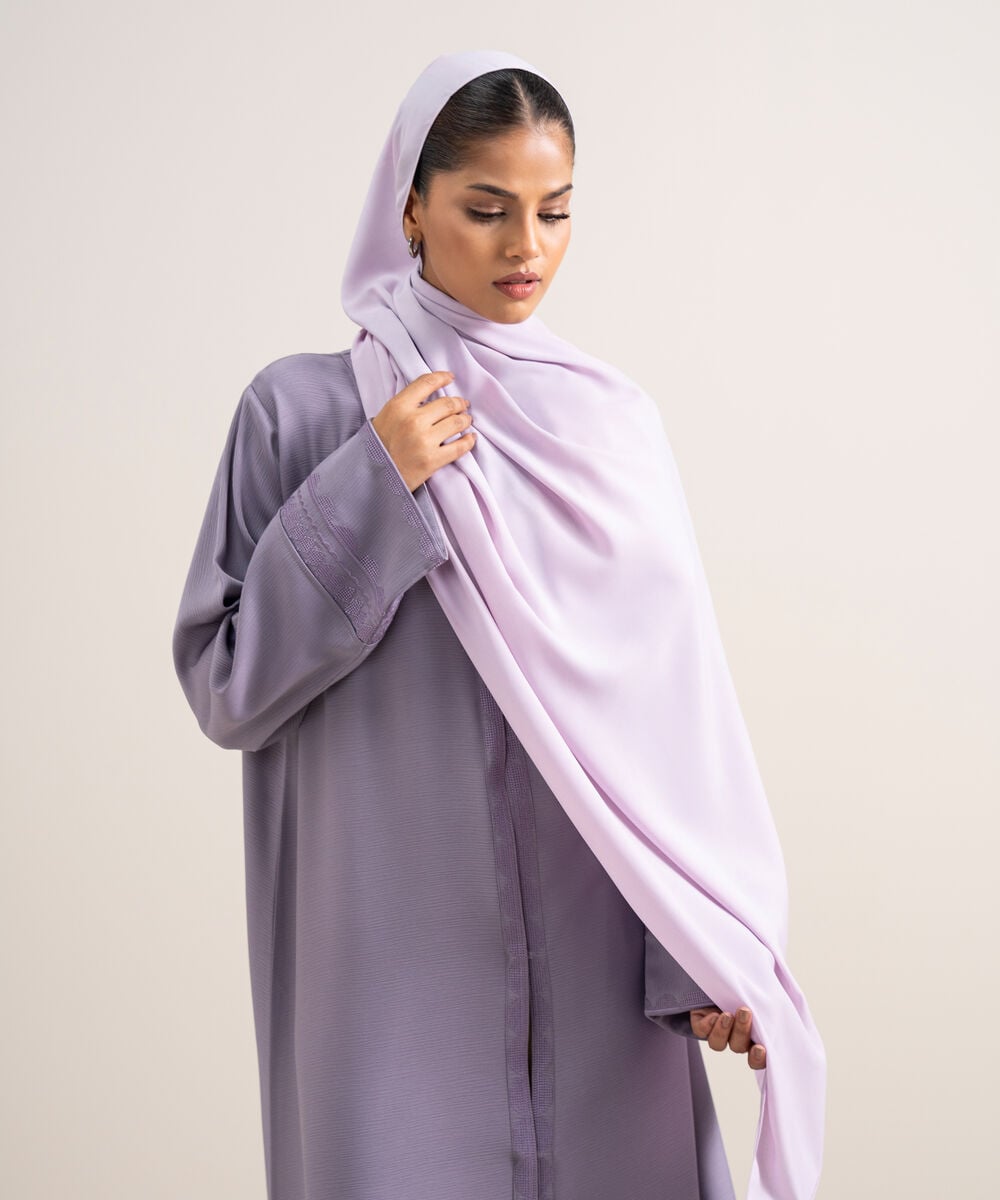 Basic Hijab — Sapphire view 3