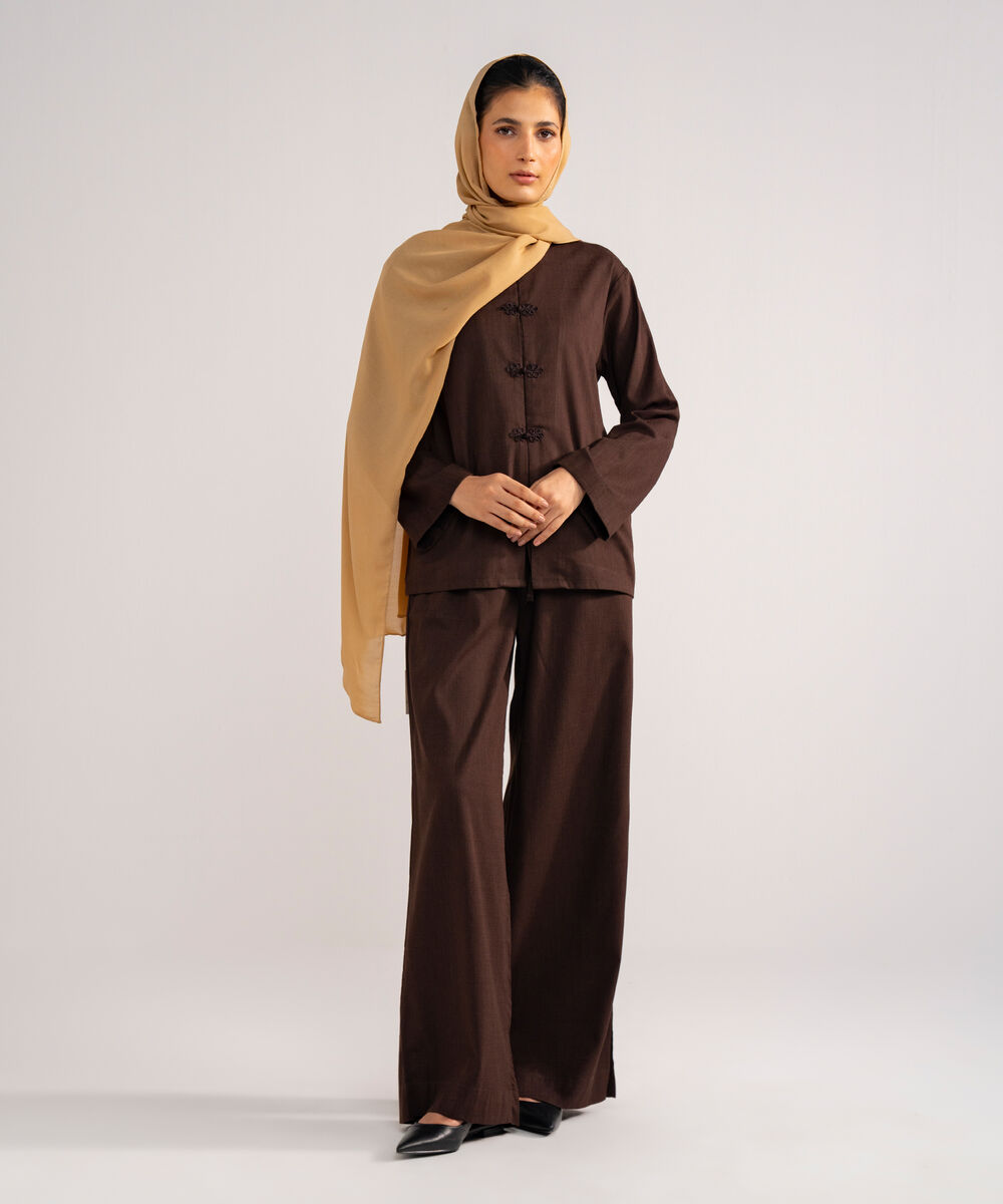 Basic Hijab — Sapphire view 3