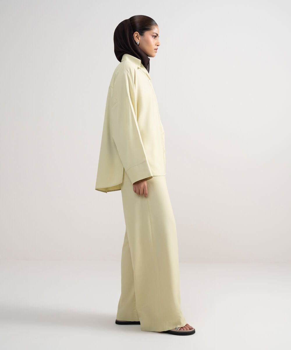Wide-Leg Pants โ Sapphire view 3