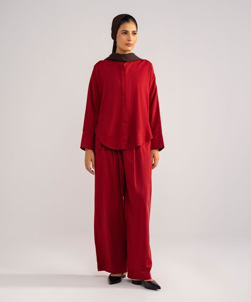 Relaxed Fit Button Down — Sapphire view 3