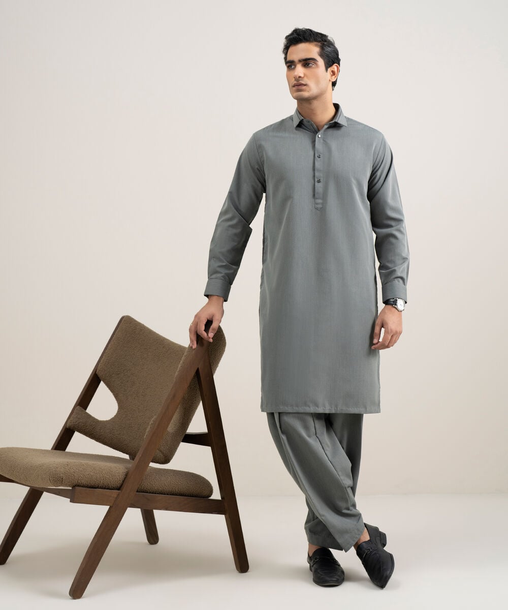 Luxury Wash & Wear Suit — Sapphire