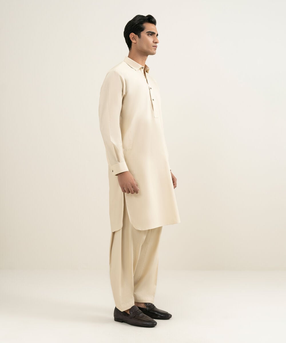 Premium Cotton Suit โ Sapphire view 3