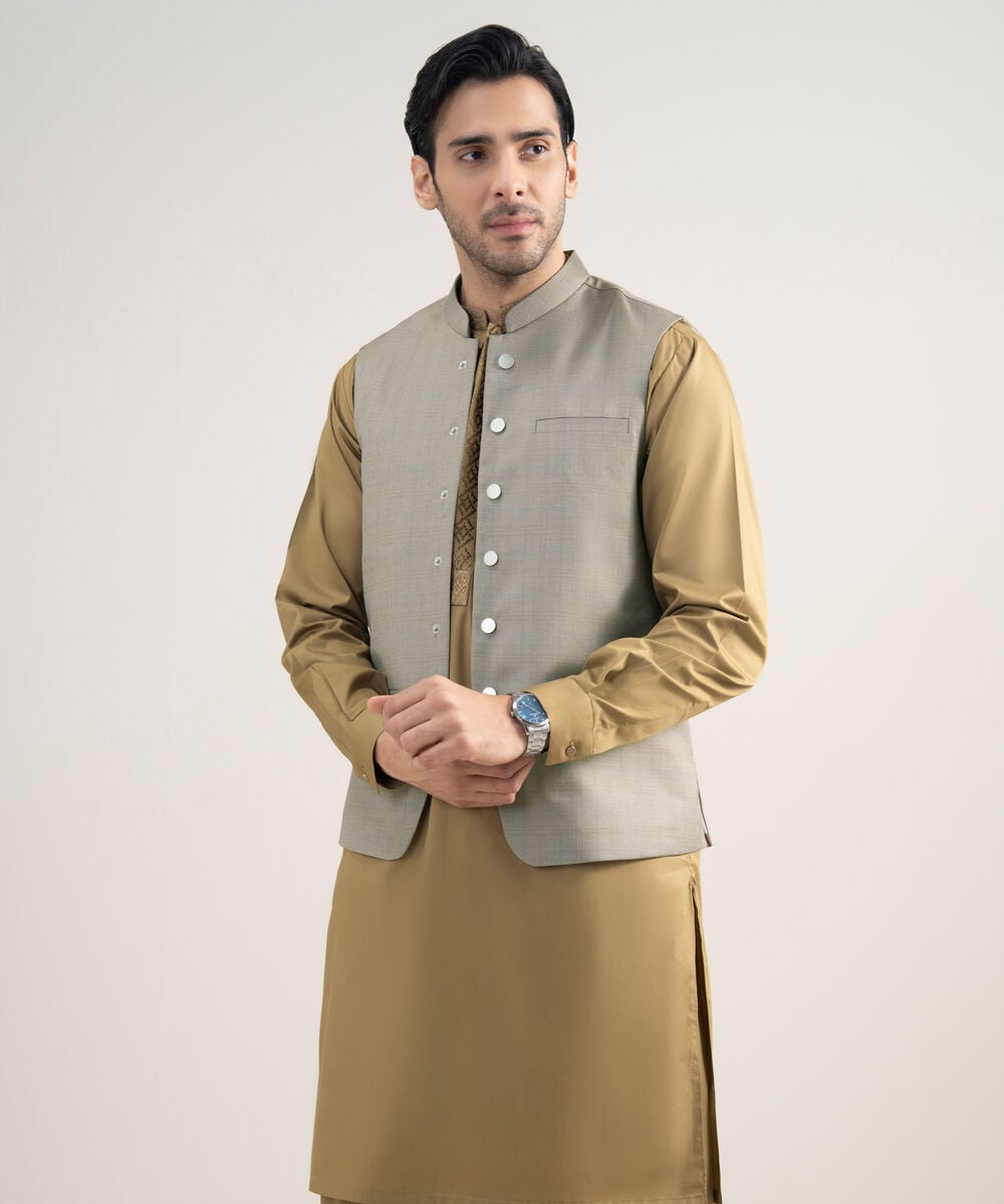 Premium Suiting Waistcoat — Sapphire