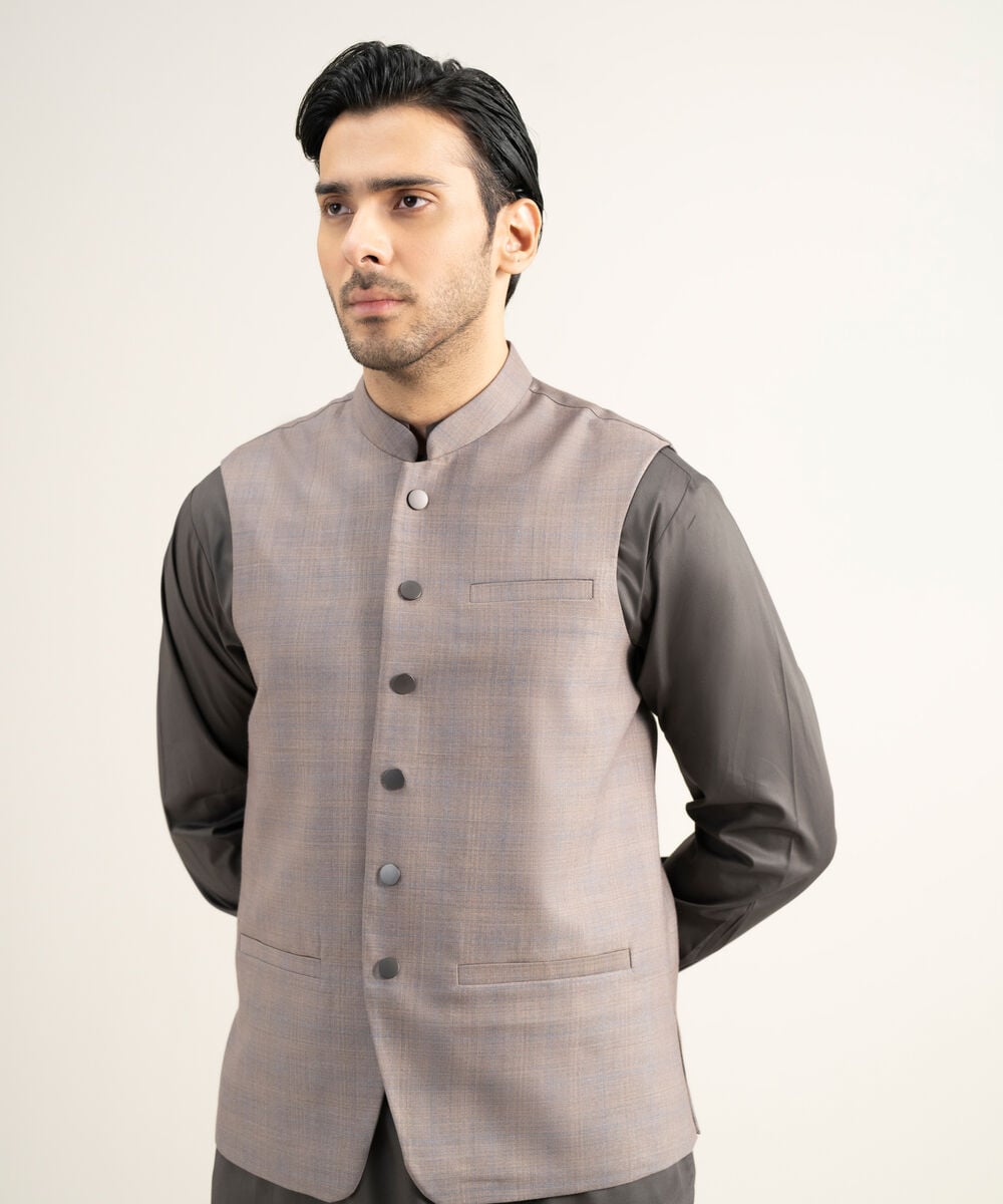 Premium Suiting Waistcoat — Sapphire