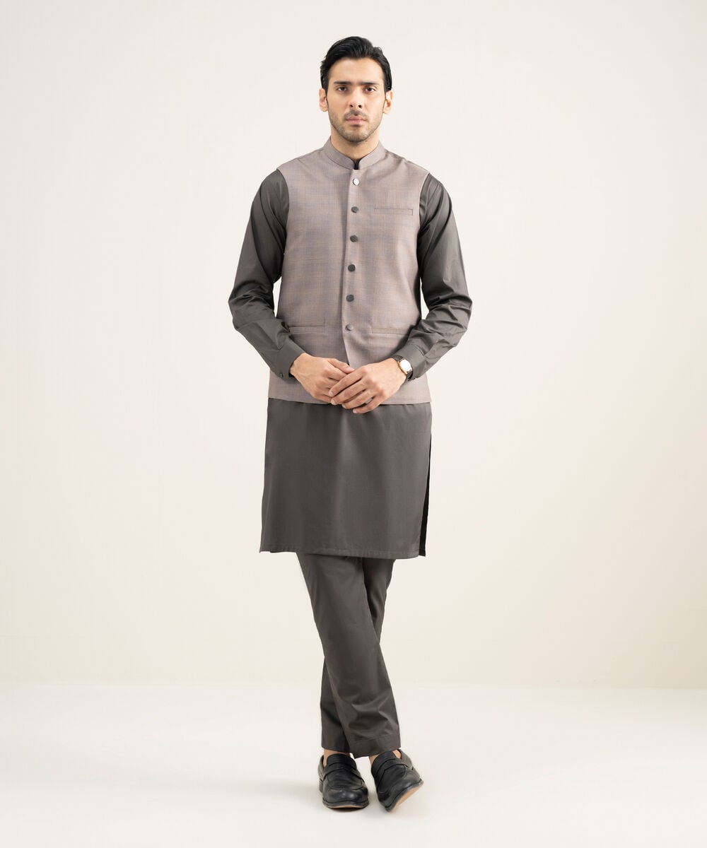 Premium Suiting Waistcoat — Sapphire view 3