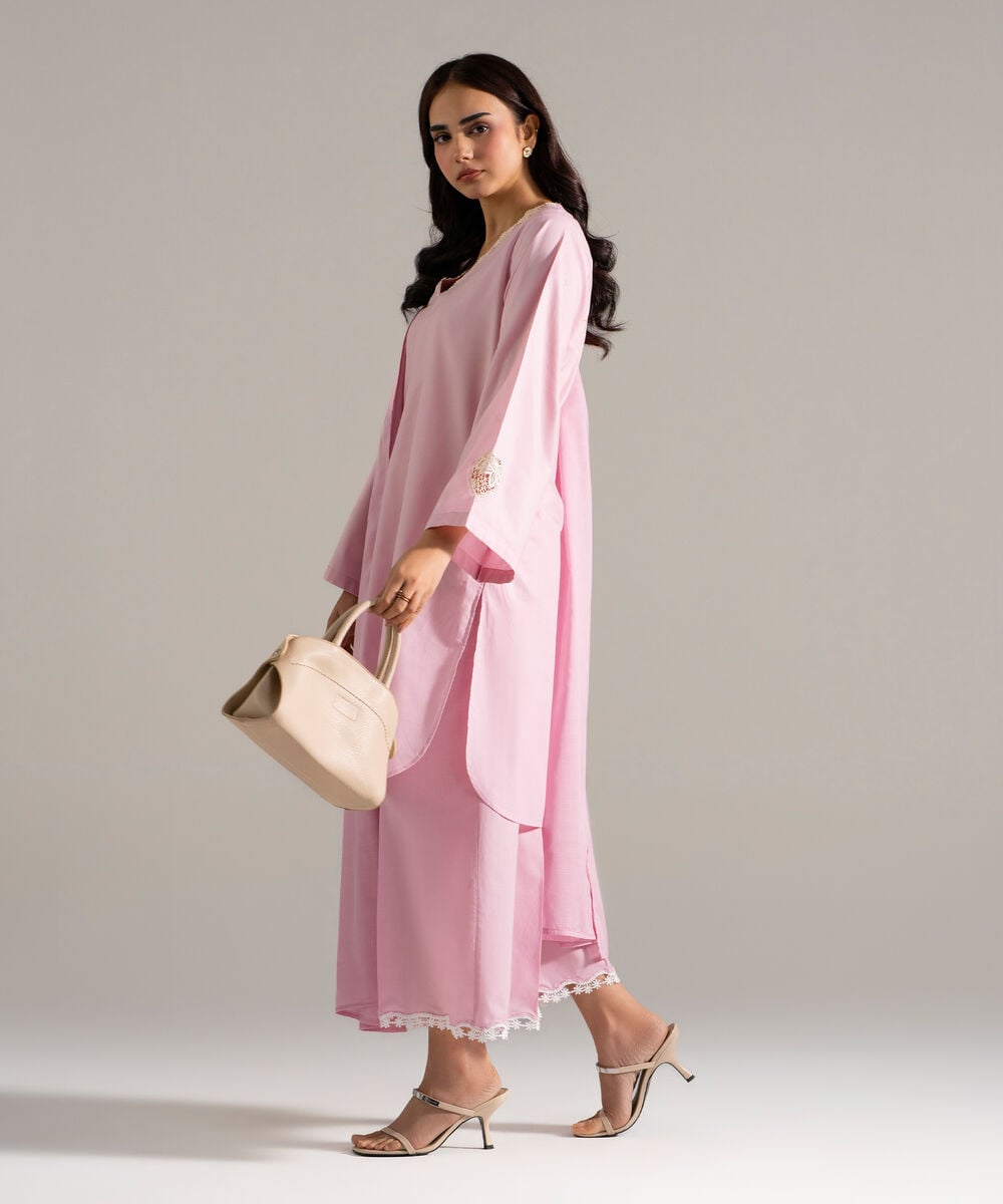 3 Piece - Solid Cambric Suit — Sapphire view 3