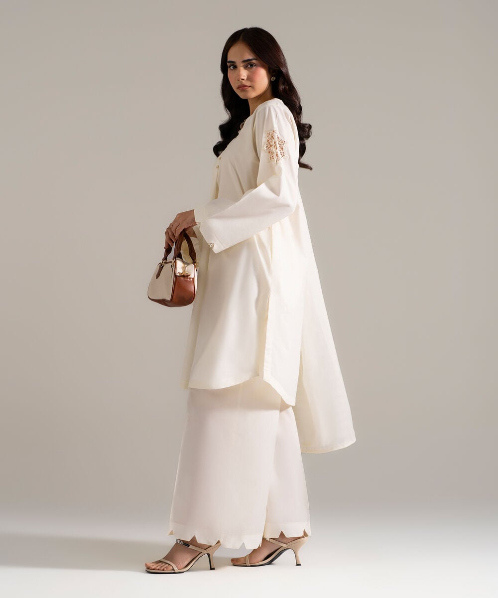3 Piece - Solid Cambric Suit — Sapphire view 3